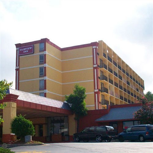 Knights Inn Six Flags Lodge West Bagian luar foto